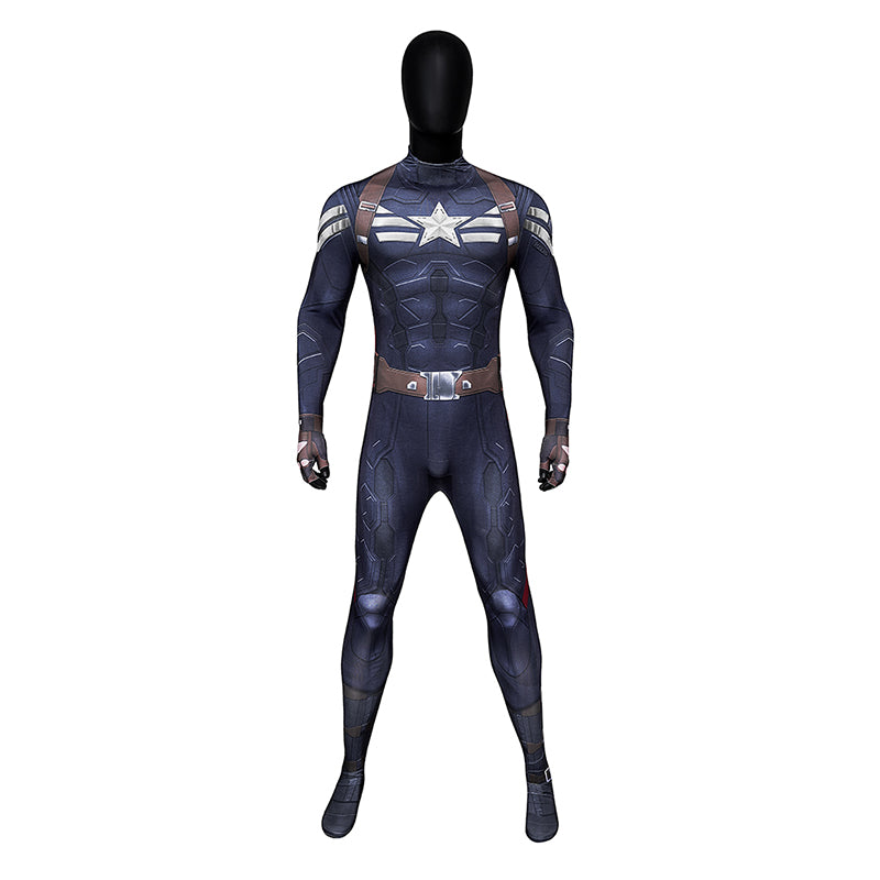 The Winter Soldier Stealth Captain America Cosplay Costume Jumpsuit Outfit ACcosplay