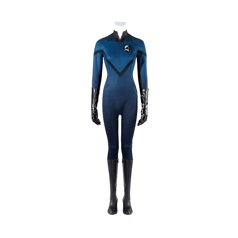 Fantastic Four 2005 Invisible Woman Susan Storm Cosplay Costume Outfit ACcosplay