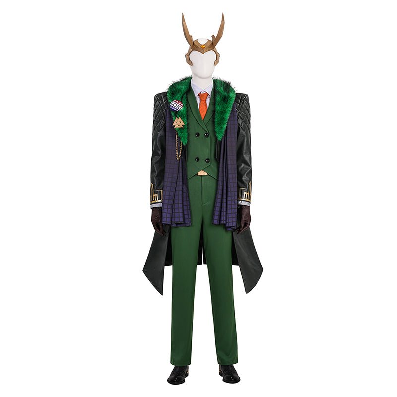 Marvel Rivals Loki Presidential Attire Cosplay Costume Halloween Outfits ACcosplay