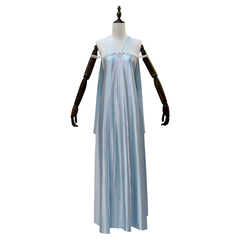 Star Wars Padme Cosplay Costume Queen Padme Amidala Costume Blue Dress ACcosplay