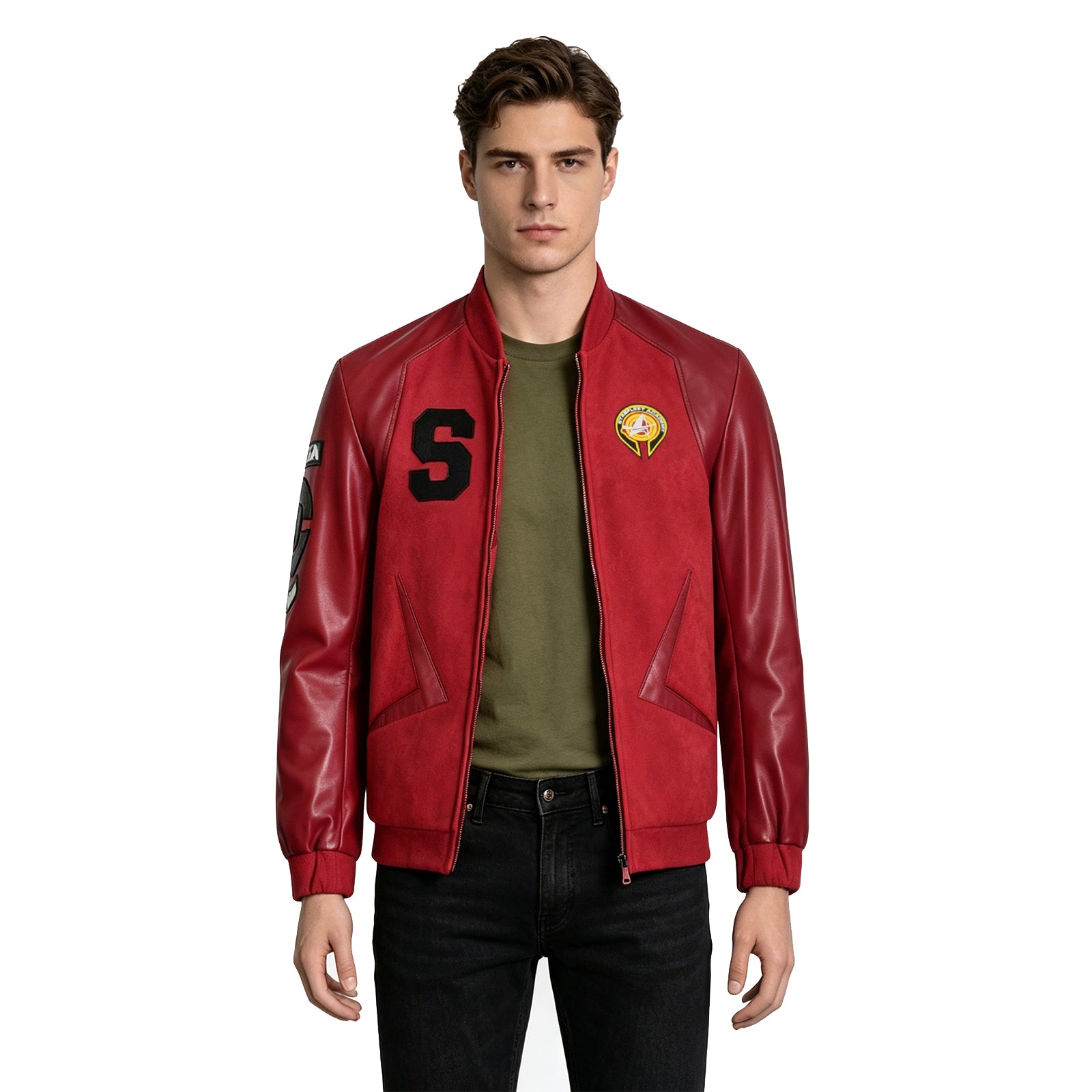 Star Trek Starfleet Academy Darem Reymi Cosplay Varsity Jacket Male Uniform ACcosplay