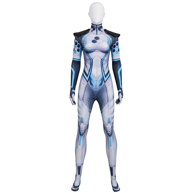 Marvel Rivals Sue Invisible Woman FF Future Foundation Cosplay Costume Jumpsuit ACcosplay