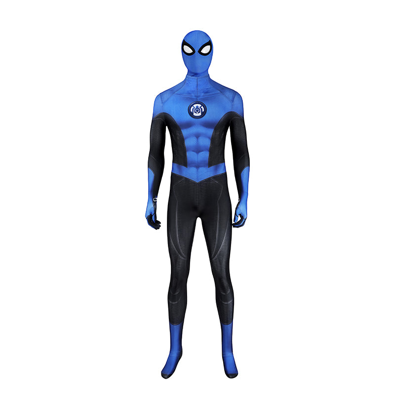 Marvel's Spider-Man 2: New F4 Suit New Blue Fantastic 4 Cosplay Costumes ACcosplay