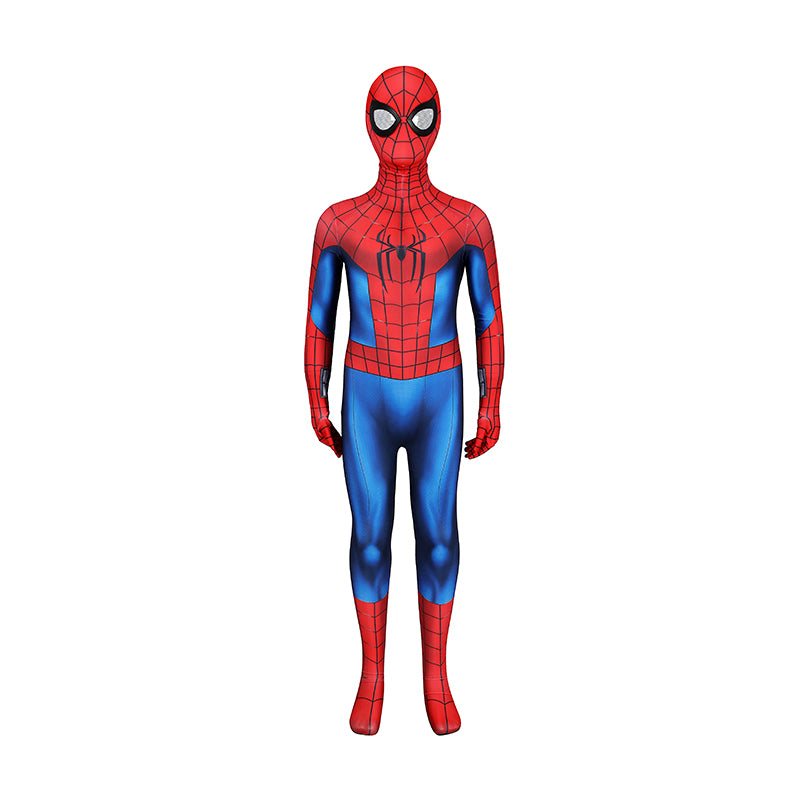 Kids Spider-Man Brand NewDay Peter Parker Cosplay Costume Halloween Outfit ACcosplay