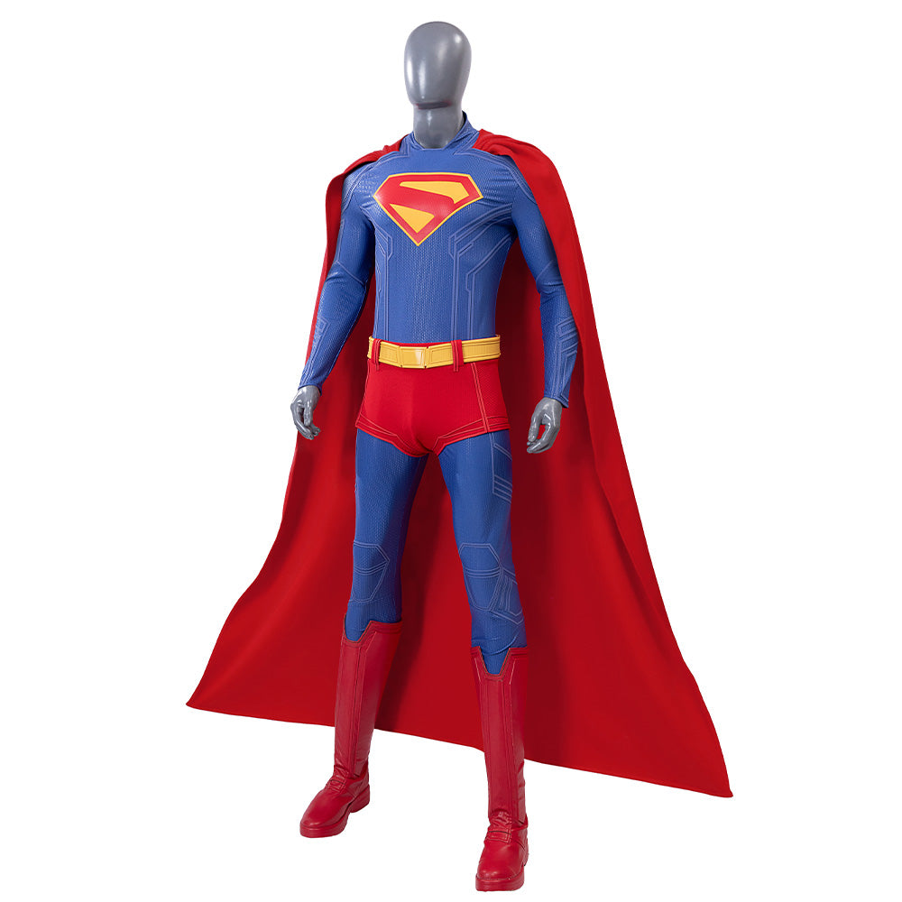 Deluxe 2025 Superman Legacy Clark Kent Cosplay Costume Halloween Outfit ACcosplay