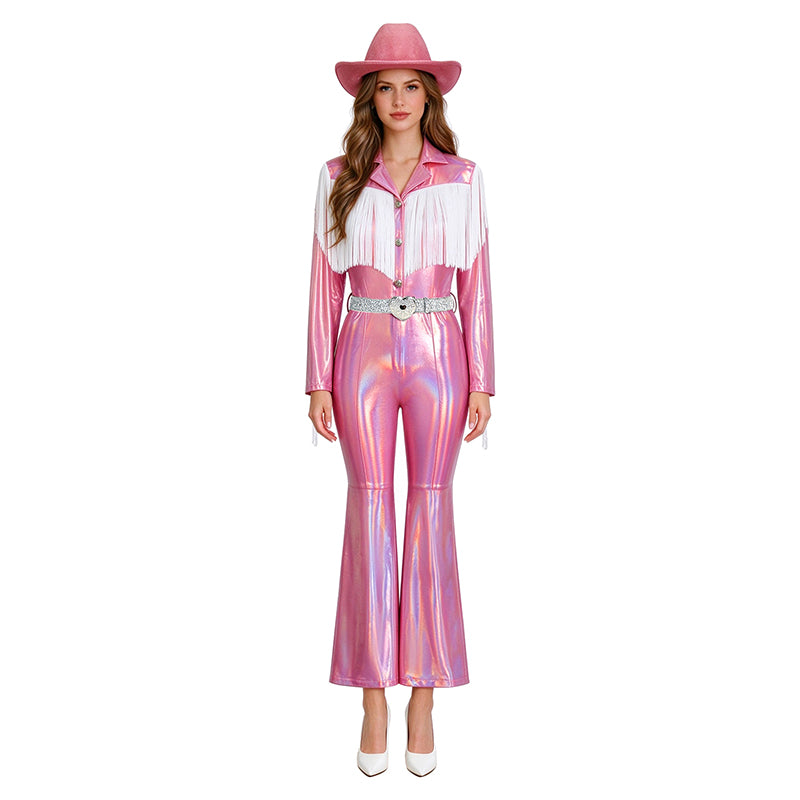 Dolly Parton Cosplay Costume Country Singer Pink Halloween Outfit ACcosplay