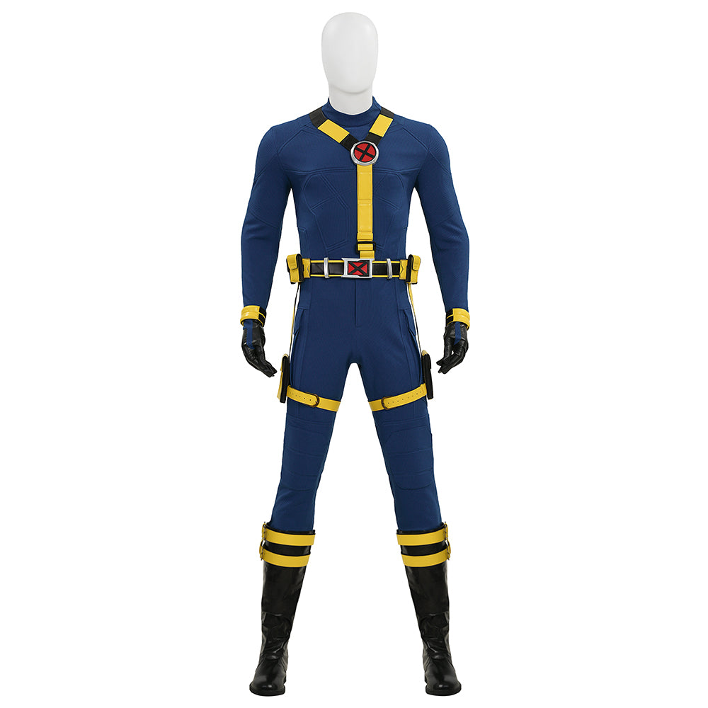 Avengers Doomsday Cyclops Scott Summers Cosplay Costume Halloween Suit Accosplay