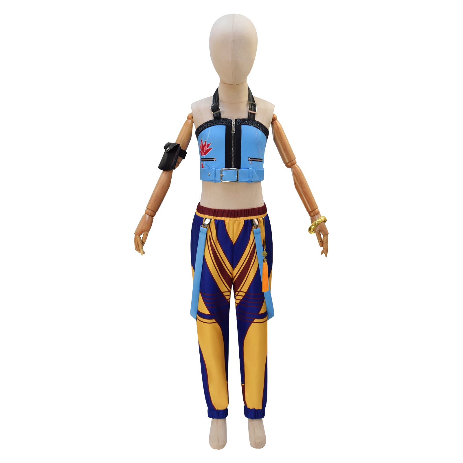 Kpop Demon Hunters Zoey Kids Cosplay Costume Party Halloween Suit Accosplay