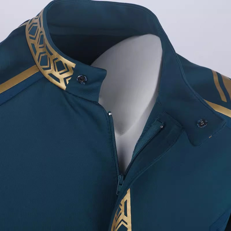 Star Trek: Strange New Worlds Season 3 Spock Cosplay Costume Blue Uniform Halloween Suit ACcosplay