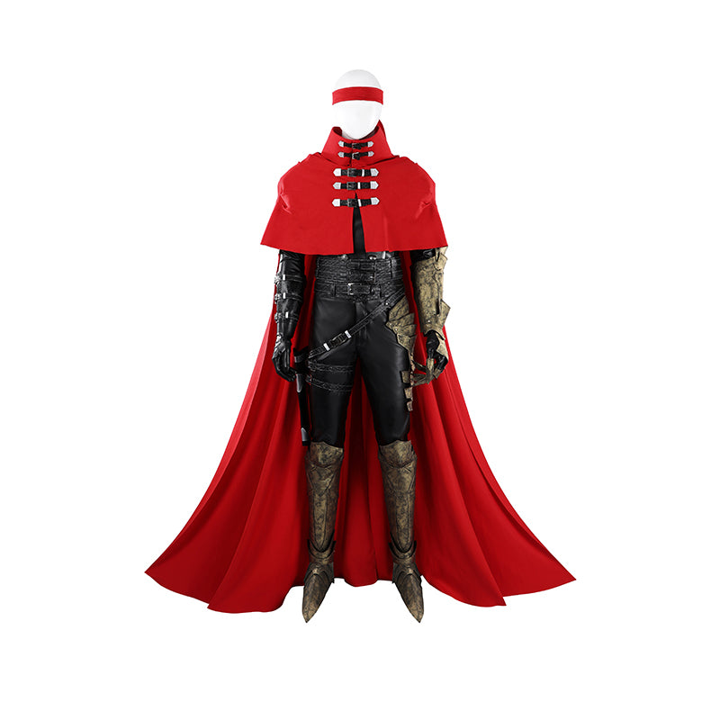 Final Fantasy VII Rebirth Vincent Valentine Cosplay Costume Red Halloween Suit ACcosplay