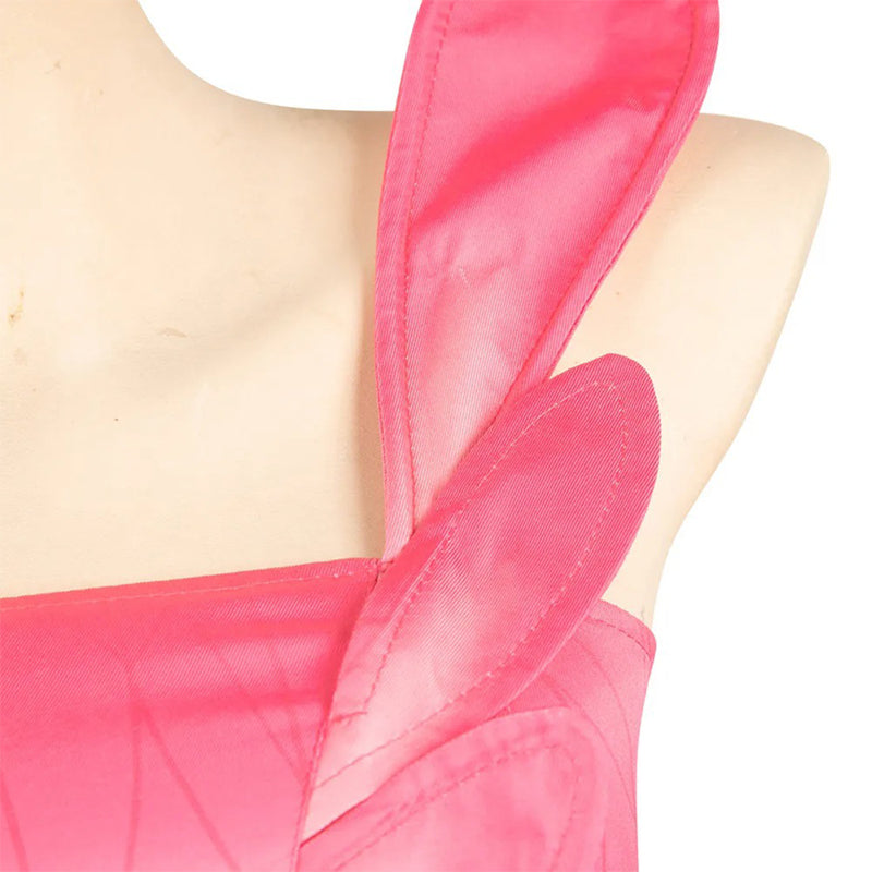 Wicked Glinda Oz Ball Gown Pink Dress Cosplay Costume Halloween Outfit ACcosplay