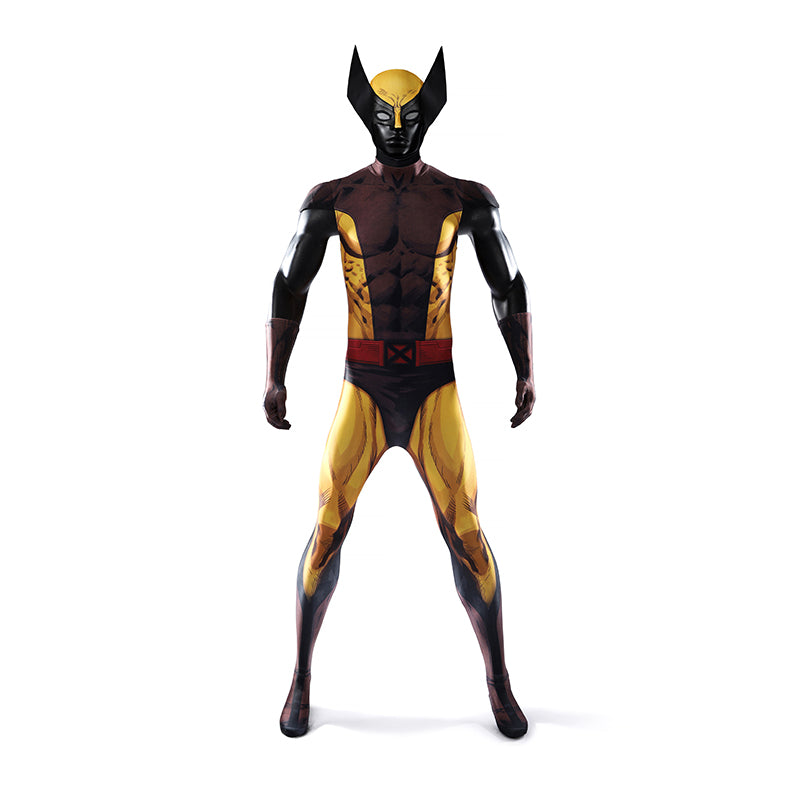 X-Men Wolverine Cosplay CostumeThe Brown Halloween Costume ACcosplay