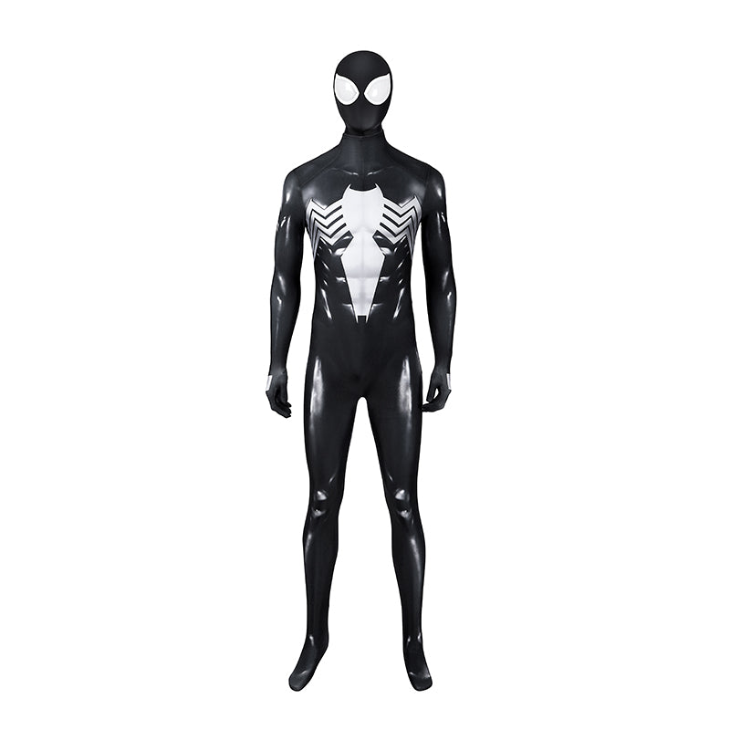 Marvel's Spider-Man 2 Peter Parker Cosplay Costume Classic Black Suit Halloween Outfit ACcosplay