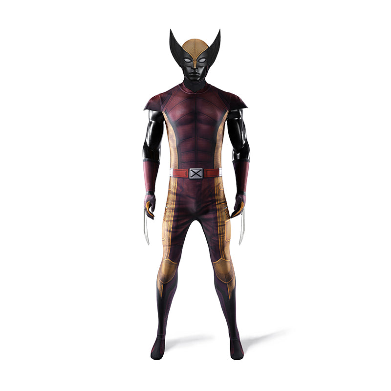 Deadpool 3 Wolverine Cosplay Costume Halloween Wolverine Jumpsuit ACcosplay