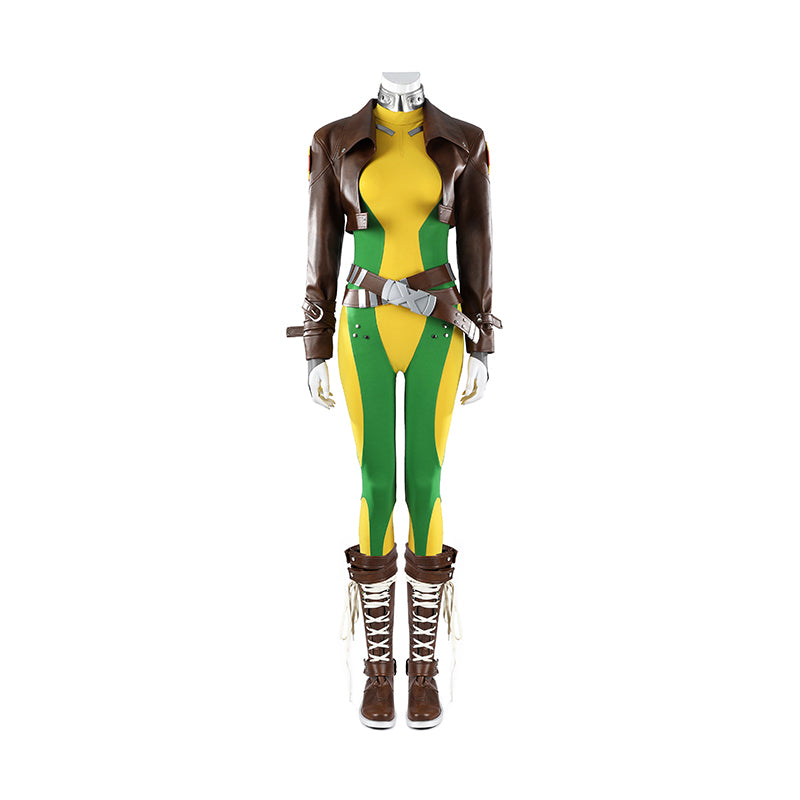 Marvel Rivals Rogue Cosplay Costume Rogue Halloween Carnival Outfit Accosplay