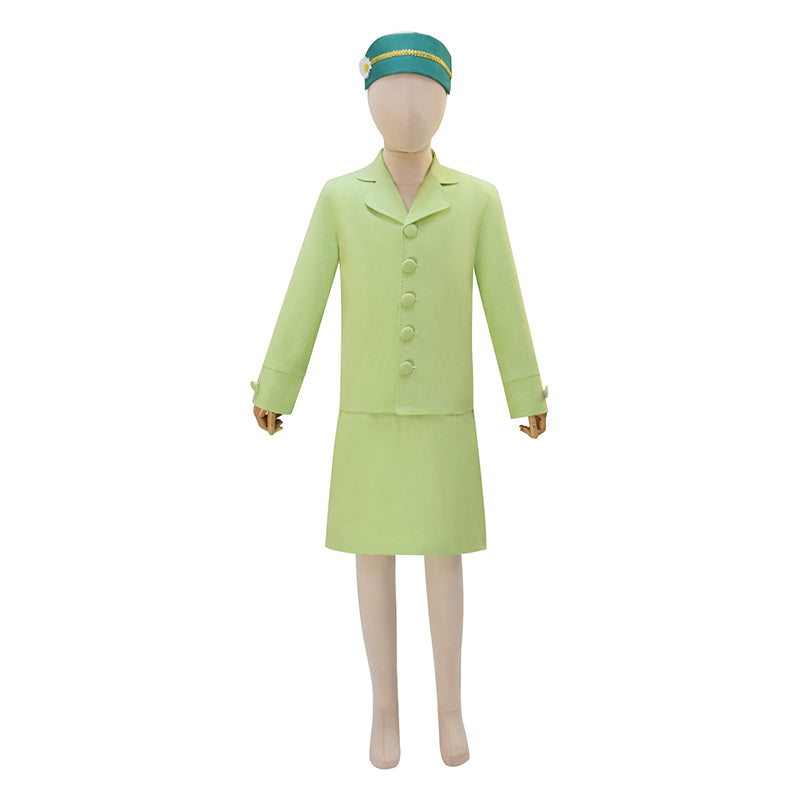 American Historical Figures Rose Park Green Cosplay Costume Halloween Suit ACcosplay