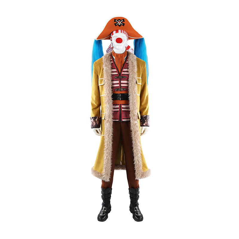 One Piece Buggy Cosplay Costume Buggy Outfit Carnival Halloween Suit ACcosplay