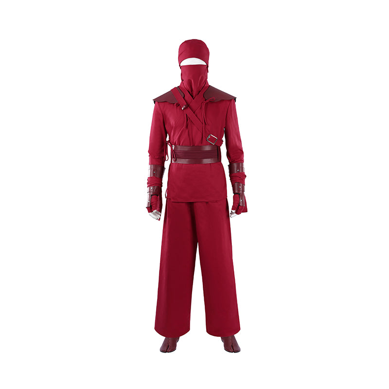 Spiderman Brand New Day The Hand Ninja Cosplay Costume Red Halloween Suit ACcosplay