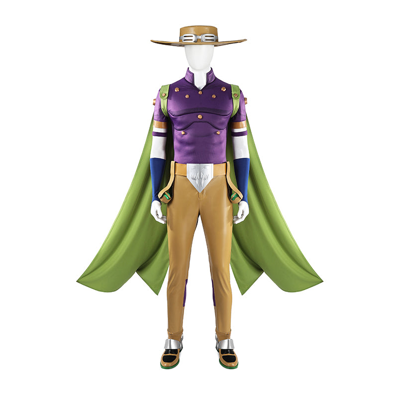 JoJo's Bizarre Adventure Steel Ball Run Gyro Zeppeli Cosplay Costume Carnival Outfit ACcosplay