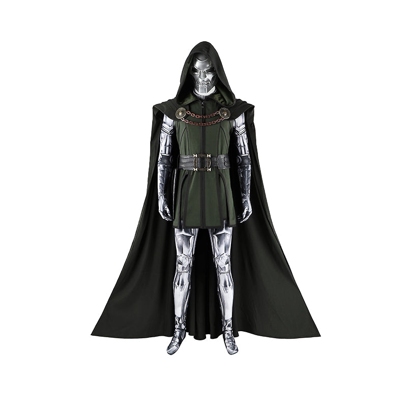 New Avengers 5 Doomsday Doctor Doom Cosplay Costume Halloween Jumpsuit Accosplay