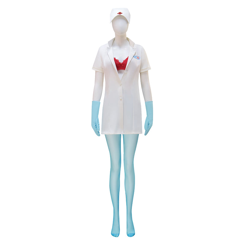 Blink 182 Nurse Cosplay Costume Sexy Womans Suit For Halloween ACcosplay