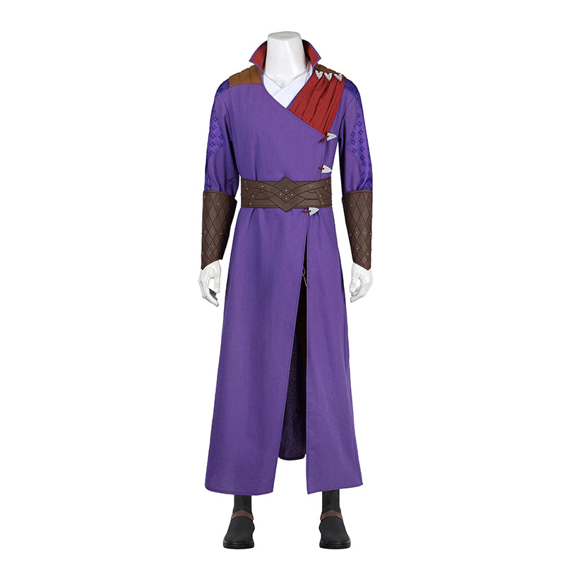 Baldur's Gate Gale·Dekarios Cosplay Costume Purple Halloween Outfit ACcosplay