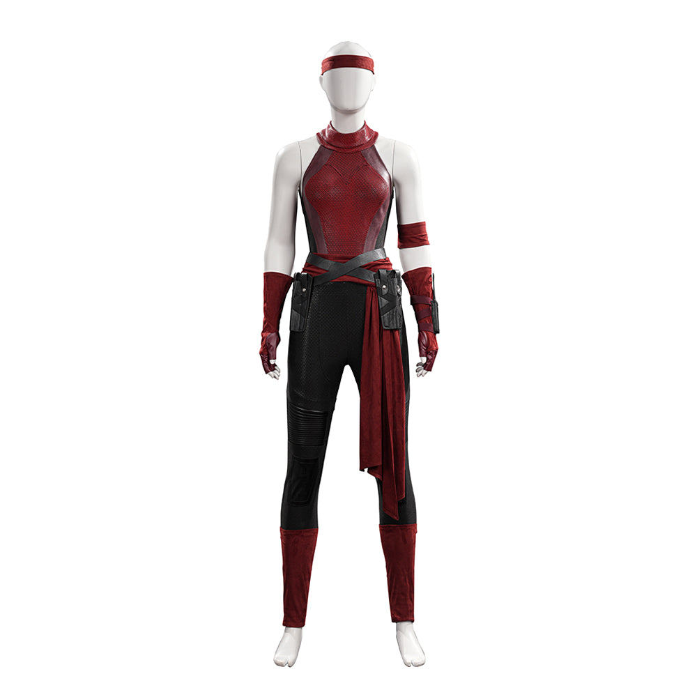 Elektra Cosplay Costume Daredevil Born Again Season 3 Women's Halloween Outfit ACcosplay