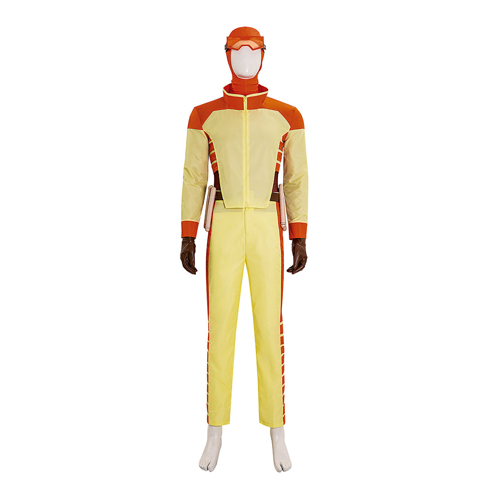 Invincible Rex Splode Cosplay Costume Halloween Yellow Suit ACcosplay