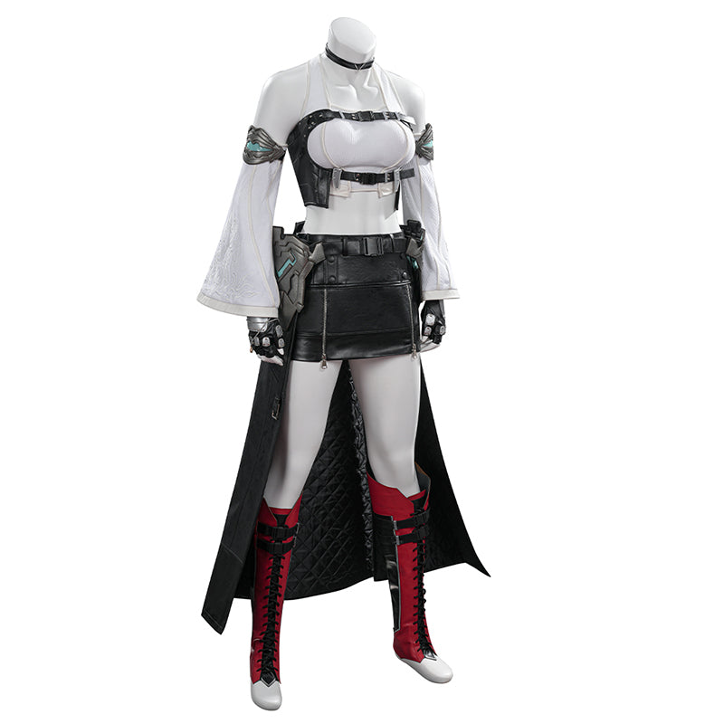 Tifa Lockhart Cosplay Costume Final Fantasy VII Revelation Combat Uniform Accosplay
