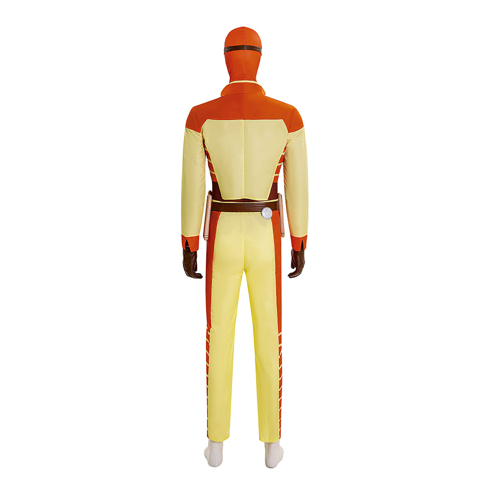 Invincible Rex Splode Cosplay Costume Halloween Yellow Suit ACcosplay