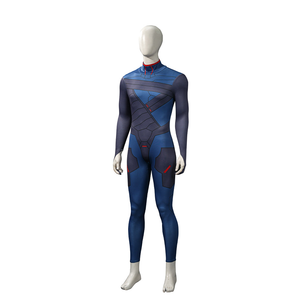 Cyberpunk Edgerunners 2 D Netrunner Cosplay Costume Halloween Carnival Suit ACcosplay