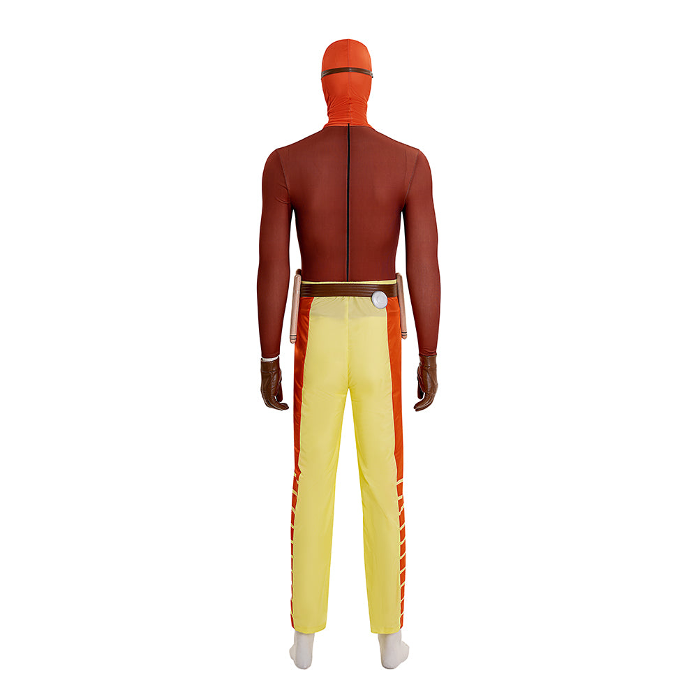 Invincible Rex Splode Cosplay Costume Halloween Yellow Suit ACcosplay