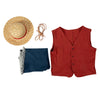 2023 Live Action One Piece Cosplay Monkey D. Luffy Costume Halloween Carnival Suit