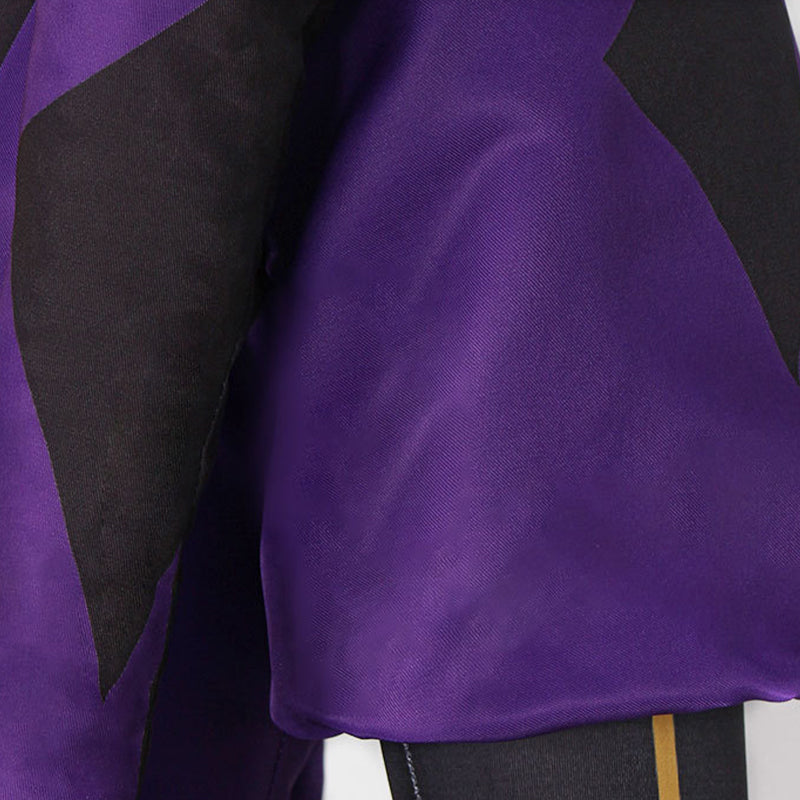 The Freak Circus Jester Cosplay Costume Jester Purple Halloween Party Suit ACcosplay