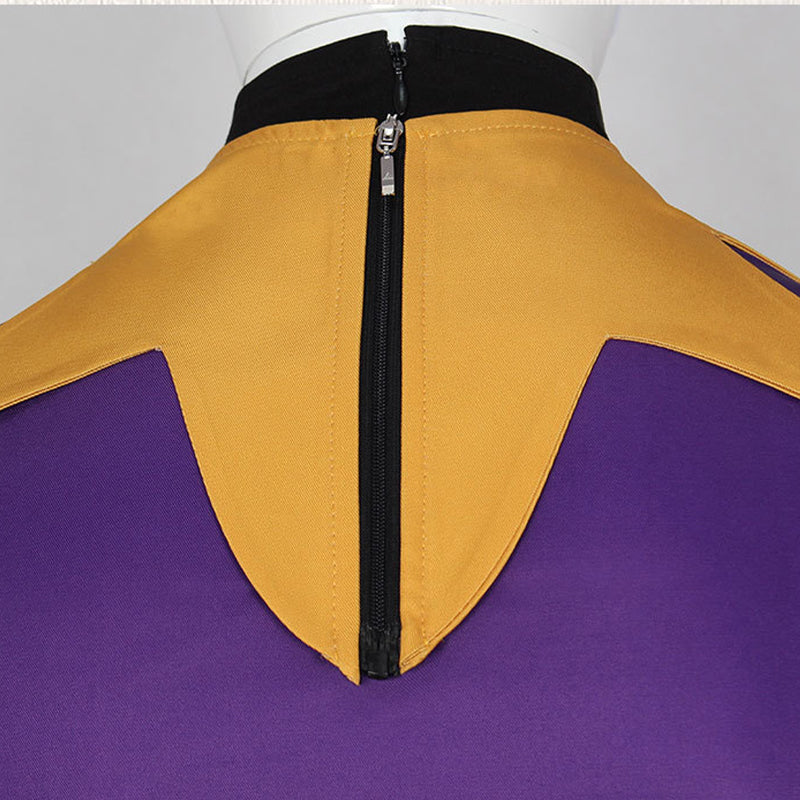 The Freak Circus Jester Cosplay Costume Jester Purple Halloween Party Suit ACcosplay