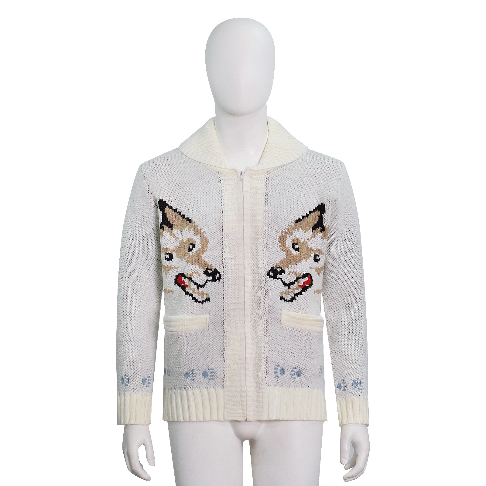 Project Hail Mary Ryan Gosling Cosplay Costume Zipper Knit Print Sweater ACcosplay
