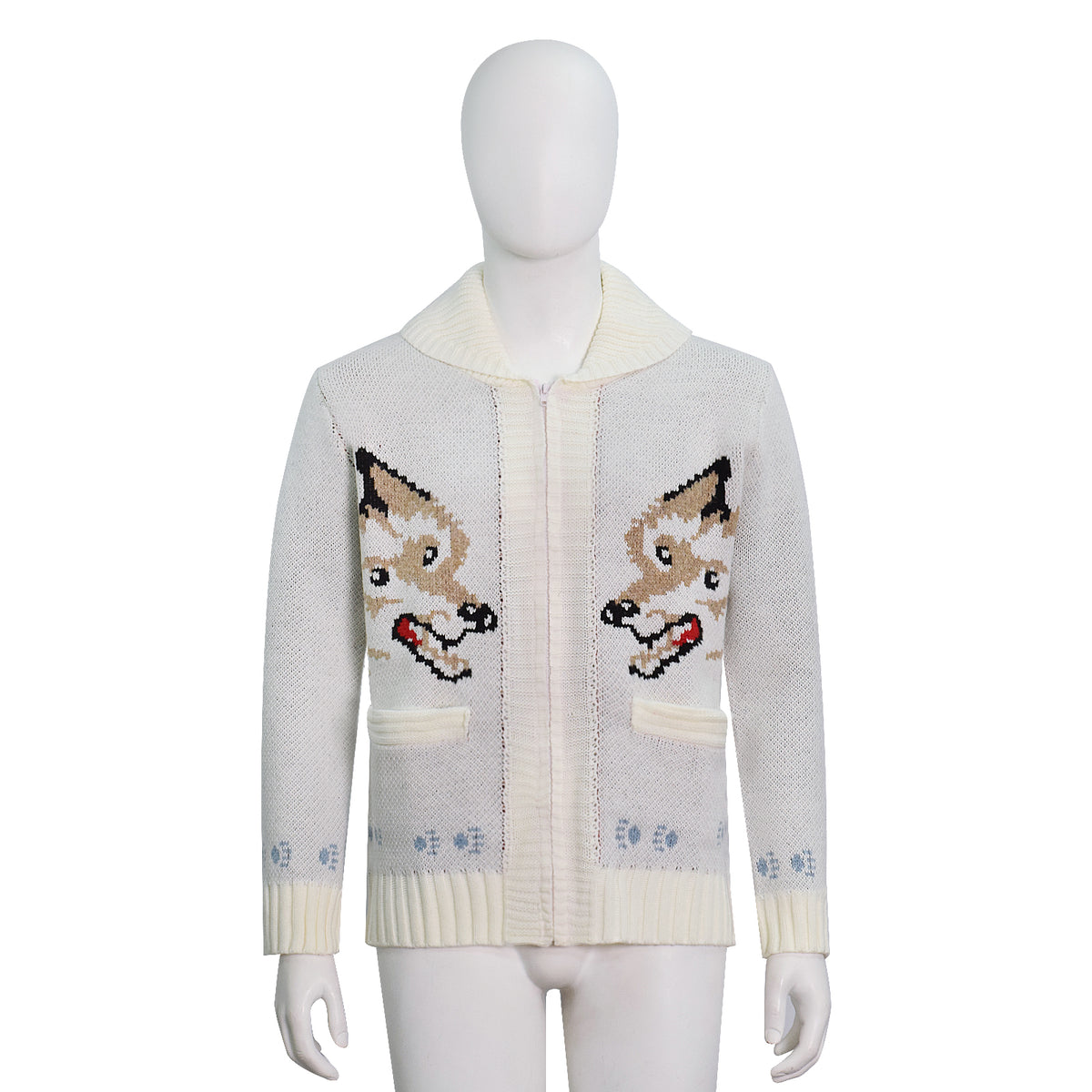 Project Hail Mary Ryan Gosling Cosplay Costume Zipper Knit Print Sweater ACcosplay