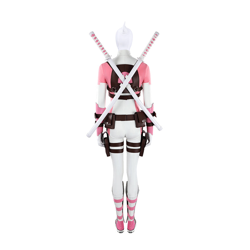 Gwenpool Cosplay Costume Gwen Stacy Halloween Woman Outfit ACcosplay