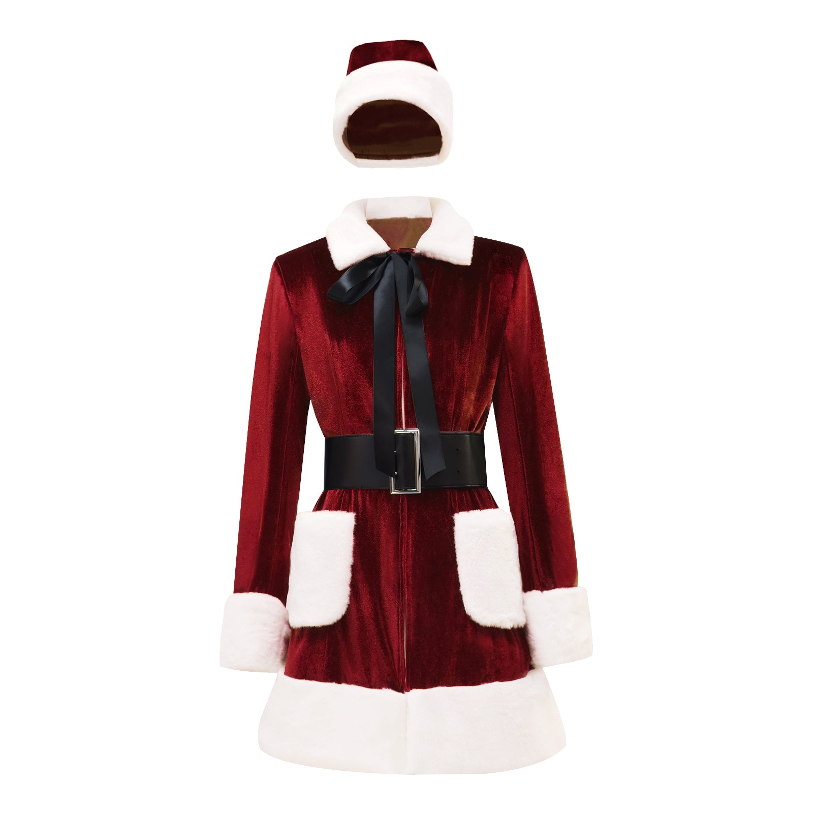 Last Christmas Christmas Red Santa Cosplay Costume Christmas Dress Outfit ACcosplay