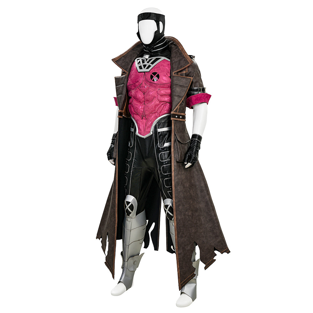 Marvel Rivals Gambit Remy LeBeau Cosplay Costume Halloween Outfit ACcosplay