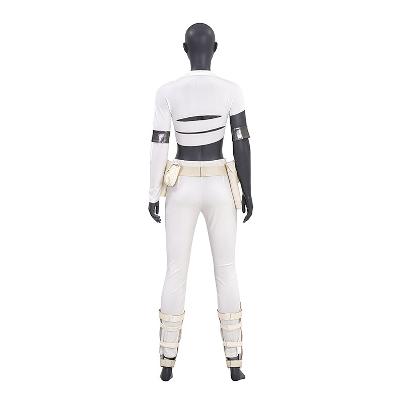 Star Wars Padme Amidala White Cosplay Costume Attack of the Clones Halloween Suit ACcosplay