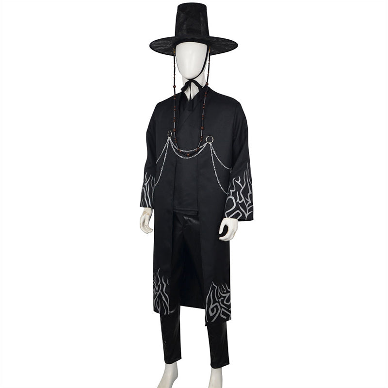 Kpop Demon Hunters Jinu Saja Boys Demon Outfit Cosplay Costume Combat Suit Accosplay