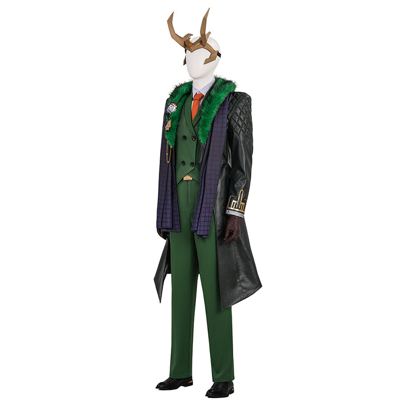 Marvel Rivals Loki Presidential Attire Cosplay Costume Halloween Outfits ACcosplay