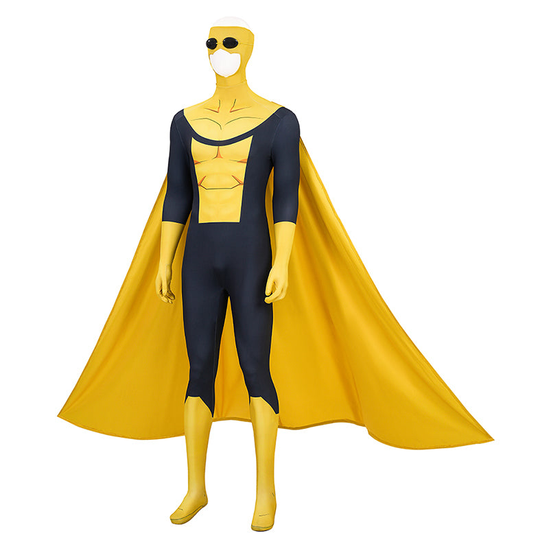 Invincible Sinister Mark Graysons Yellow Cosplay Costume Combat Suit ACcosplay