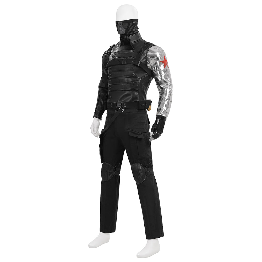 The Winter Soldier Cosplay Costume Captain America 2 Cosplay Halloween Outfit ACcosplay