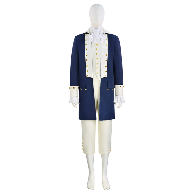 Hamilton Aaron Burr Cosplay Costume Stage Costume Suit for Show Alexander Hamilton Performance Outfit