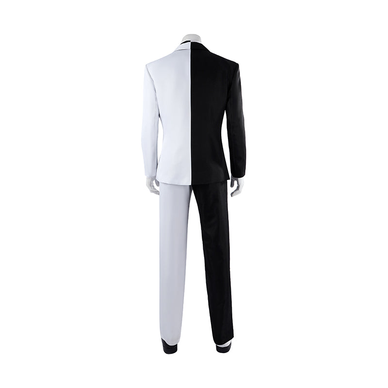 Absolute Two Face White and Black Cosplay Costume Men's Halloween Suit ACcosplay