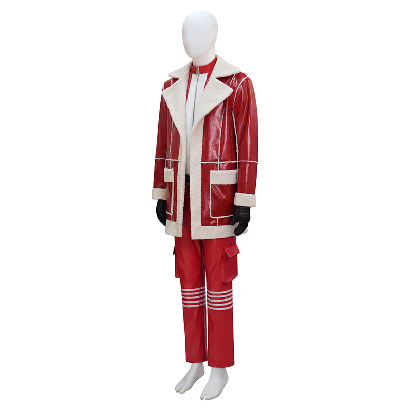 Red One 2024 Nick Santa Christmas Costume Halloween Cosplay Costume Suit ACcosplay