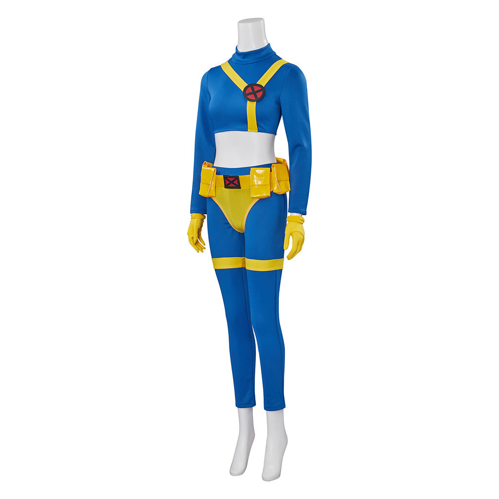 X-Men 97 Storm Cyclops Scott Summers Cosplay Costume Halloween Outfit ACcosplay