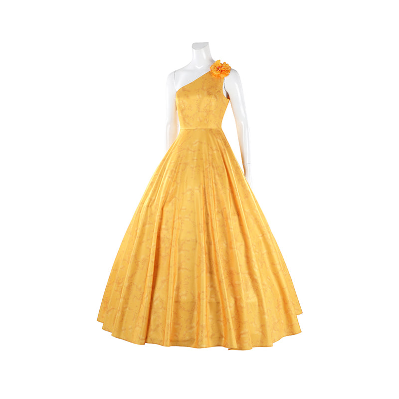 Zoo 2 Movie Judy Rabbit Cosplay Costume Crazy Yellow Dress Halloween Party Dress Outfits ACcosplay